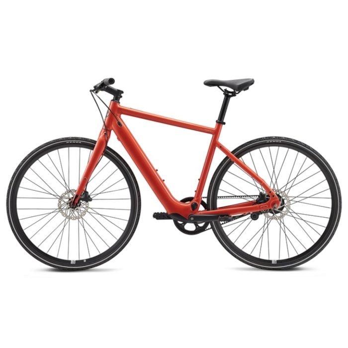 E-Bike Voya E+ monumentum van Giant in de kleur Tequila Sunrise.