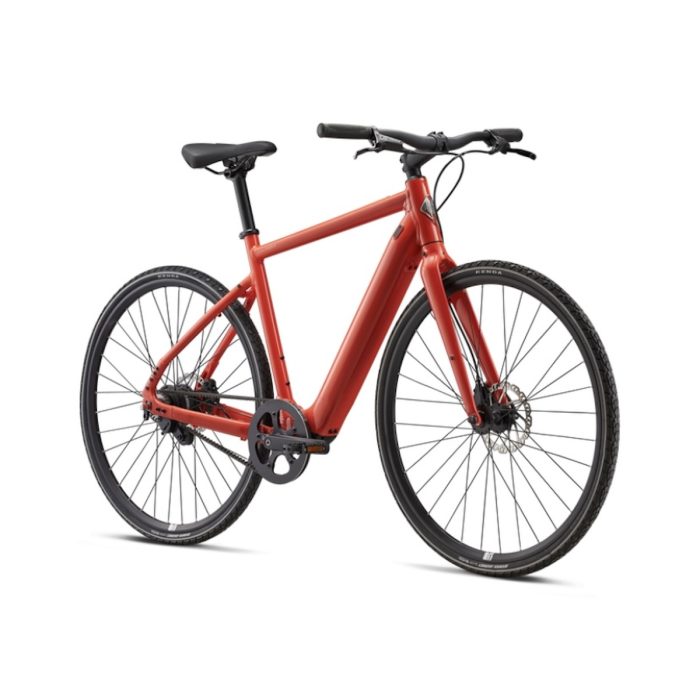 E-Bike Voya E+ monumentum van Giant in de kleur Tequila Sunrise.