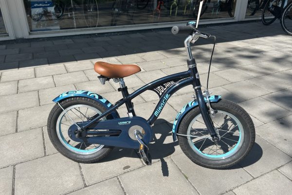 Volare kinderfiets 14 inch tweedehands met terugtraprem en handre