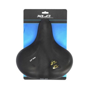 Zadel XLC All Season voor stadsfiets – zwart unisex fietszadel met gelvulling en waterdichte cover
