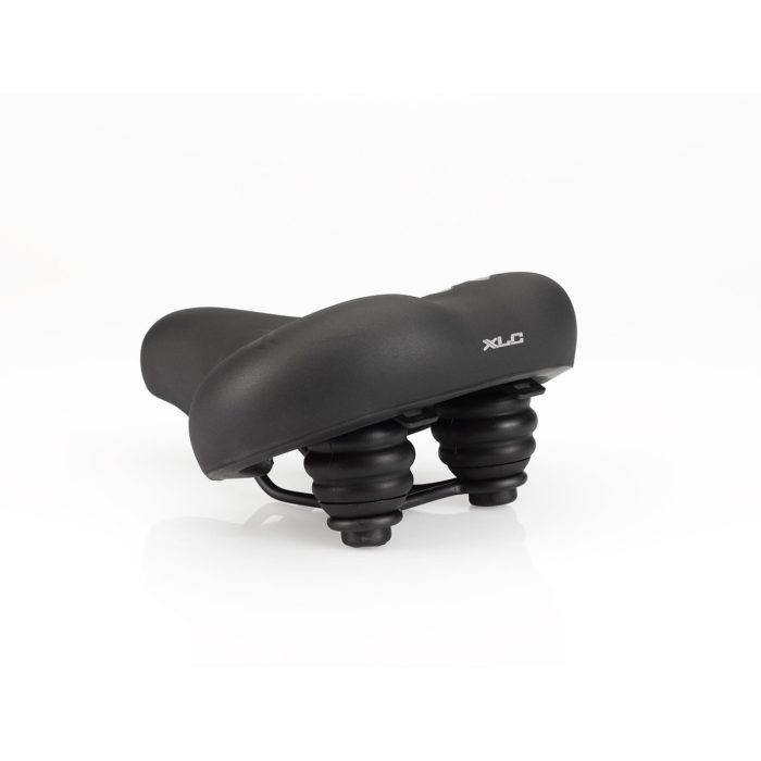 Zadel XLC All Season voor stadsfiets – zwart unisex fietszadel met gelvulling en waterdichte cover