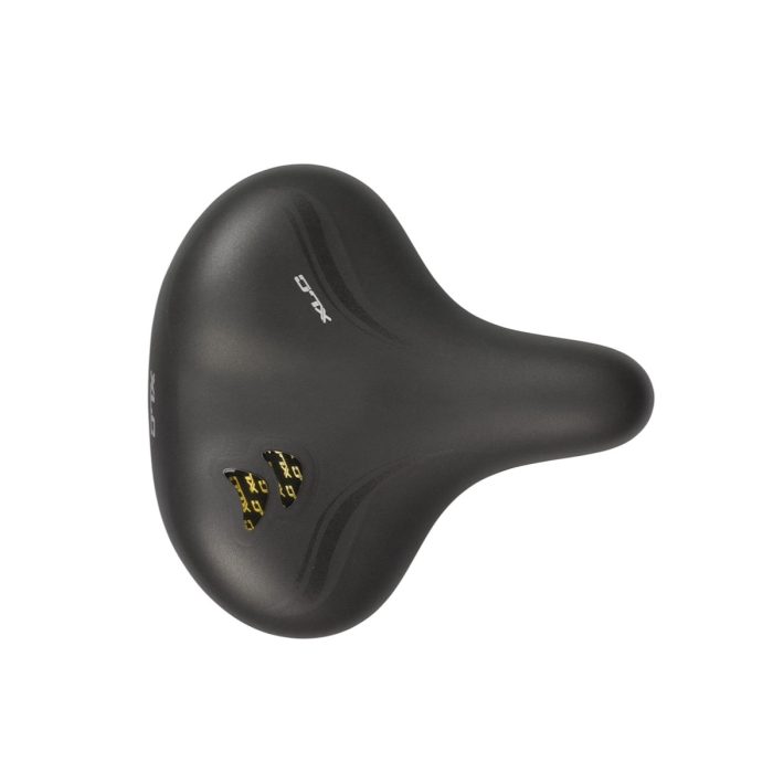 Zadel XLC All Season voor stadsfiets – zwart unisex fietszadel met gelvulling en waterdichte cover