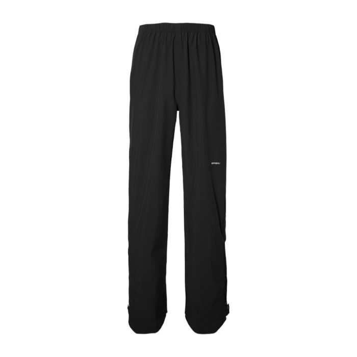 Unisex regenpak Basil Hoga in zwart, maat XL, met capuchon, reflectie en opbergzakje – ideaal voor fietsen in de regen