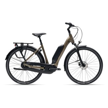 E-Bike Giant Expression E+ 2 brown in kleur Pyrite Brown met SyncDrive Core motor