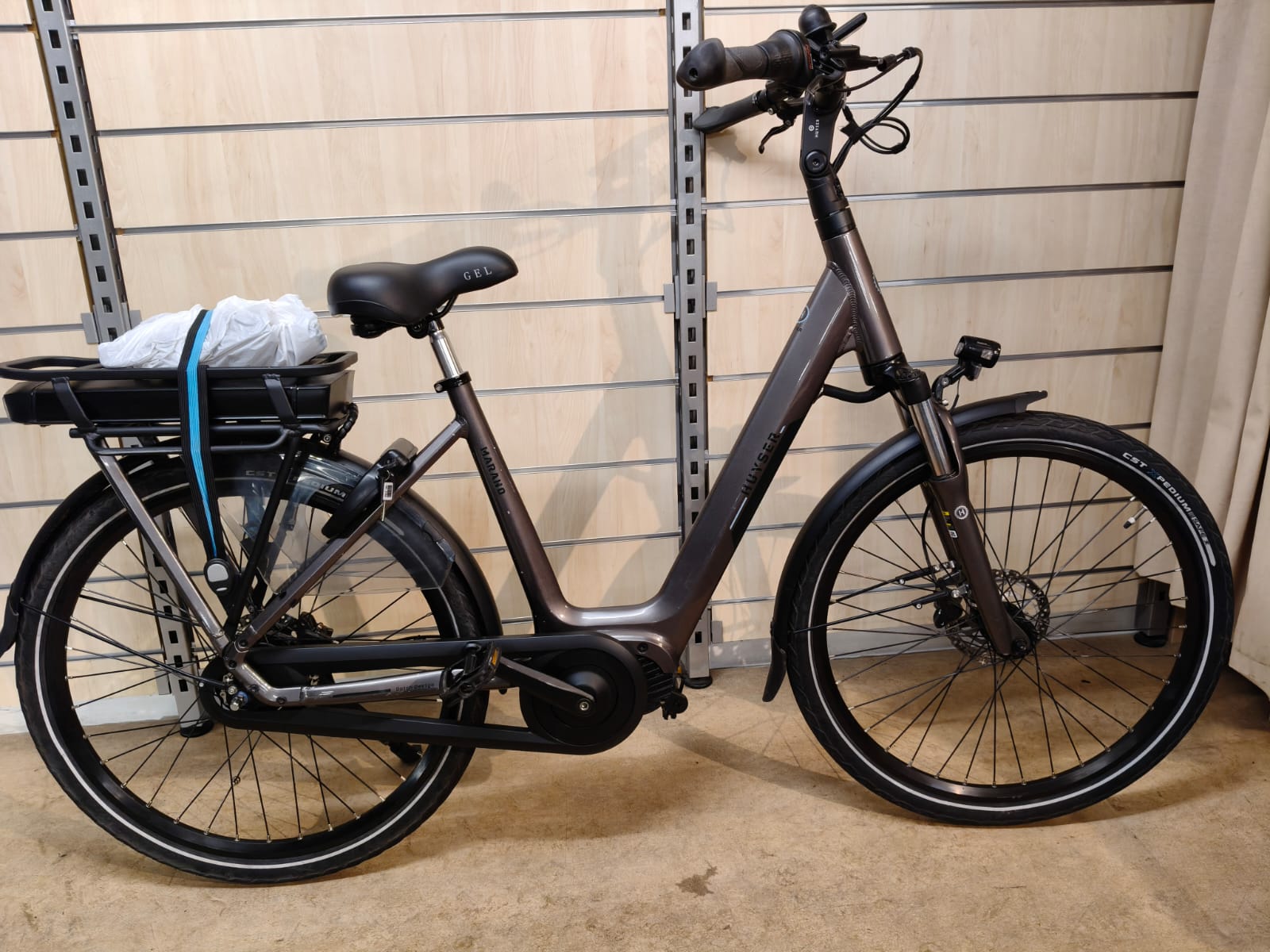 Tweedehands Huyser Marano e-bike met Bafang middenmotor en 500Wh accu