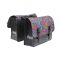 Fietstas Beck Classic Tattoo 46 liter dubbele fietstas met print