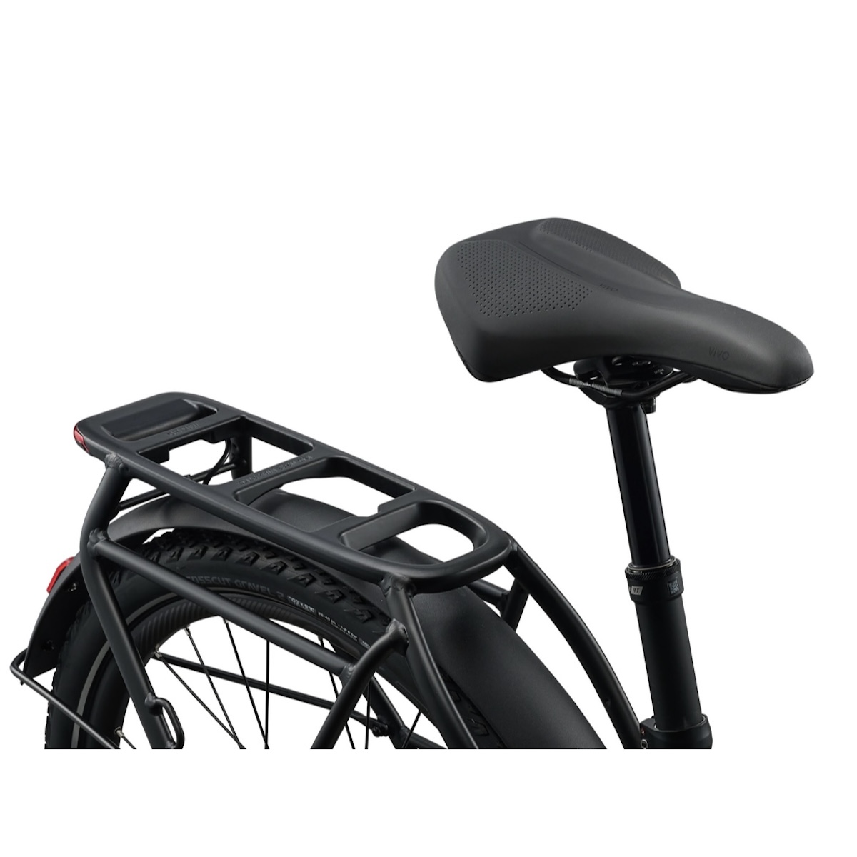 E-bike Giant Explore E+ 2 Stagger Alpine Green maat M zadel