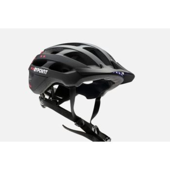 Bypoint LED fietshelm S-ERT mat zwart maat M