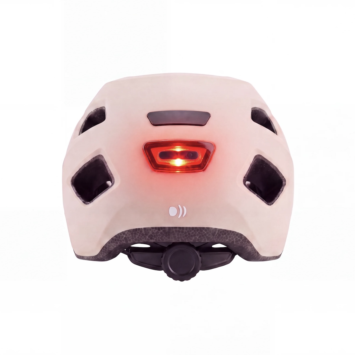 Bypoint Buddy Mini kinderhelm beige met LED-licht