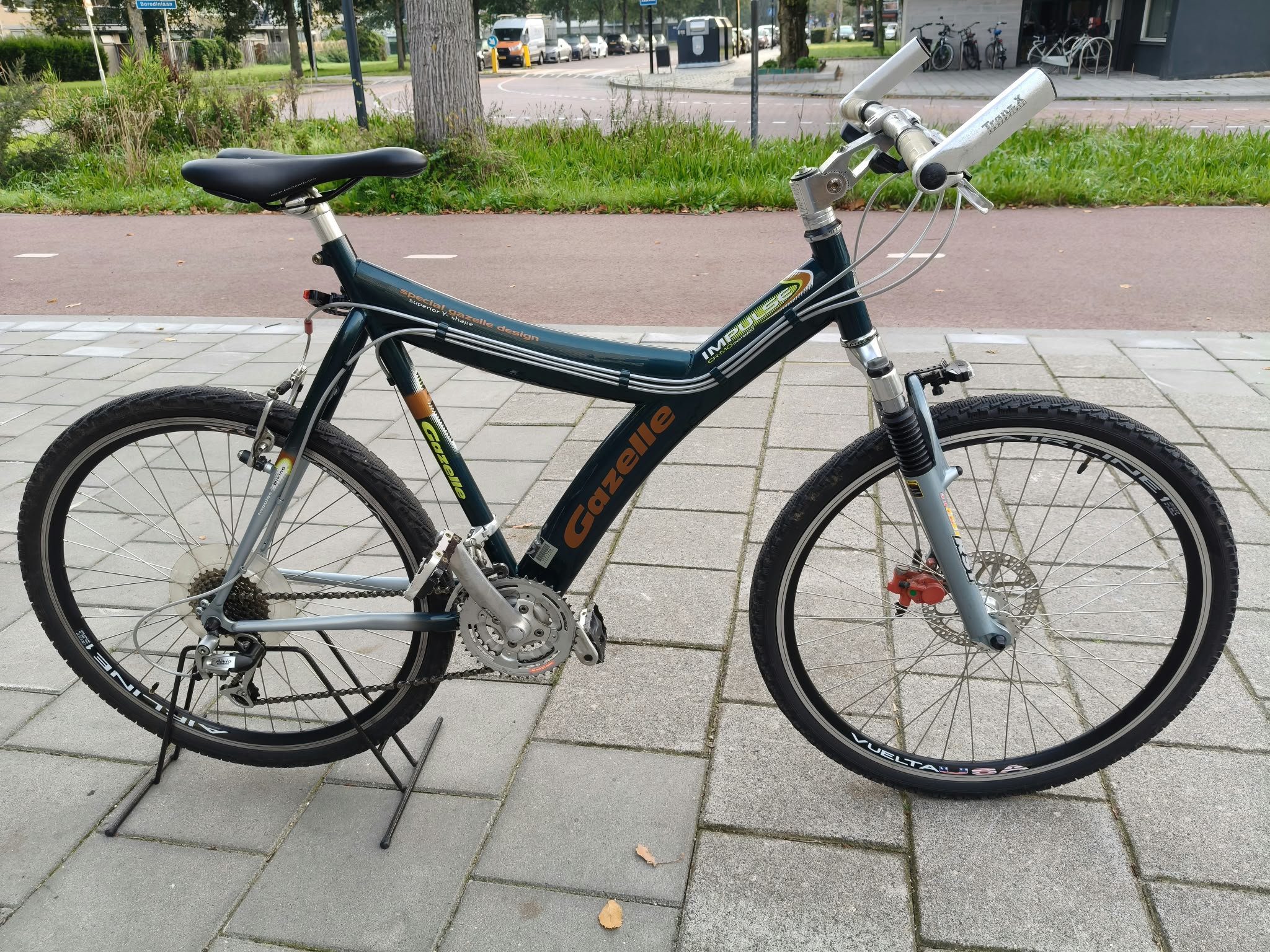 Tweedehands Gazelle Impulse herenfiets met Shimano Alivio 24 versnellingen